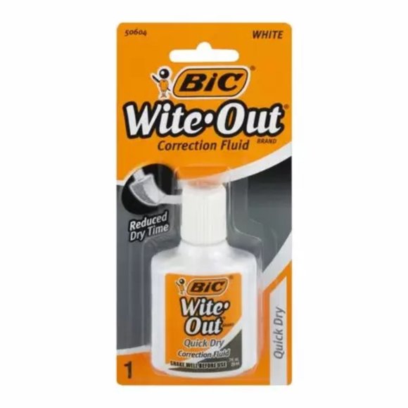 BIC Pen + Pencil + Wite-Out Correction Fluid + Wite-Out Correction Tape SET - Picture 9 of 11